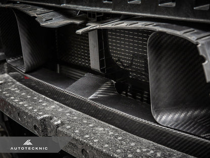 AutoTecknic Dry Carbon Front Bumper Crash Foam Cover - G82/ G83 M4 - Graveyard Performance