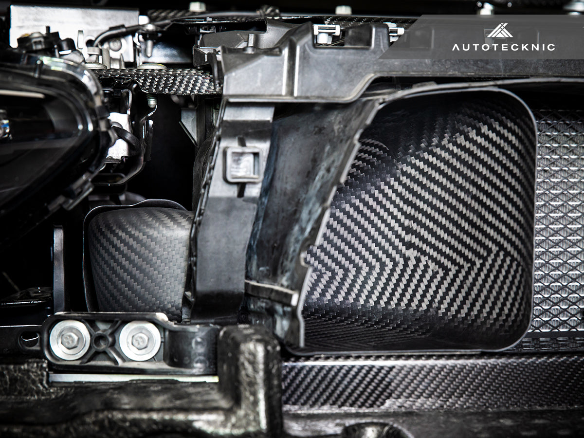AutoTecknic Dry Carbon Intake Air Duct Set - G80 M3 | G82/ G83 M4 - Graveyard Performance