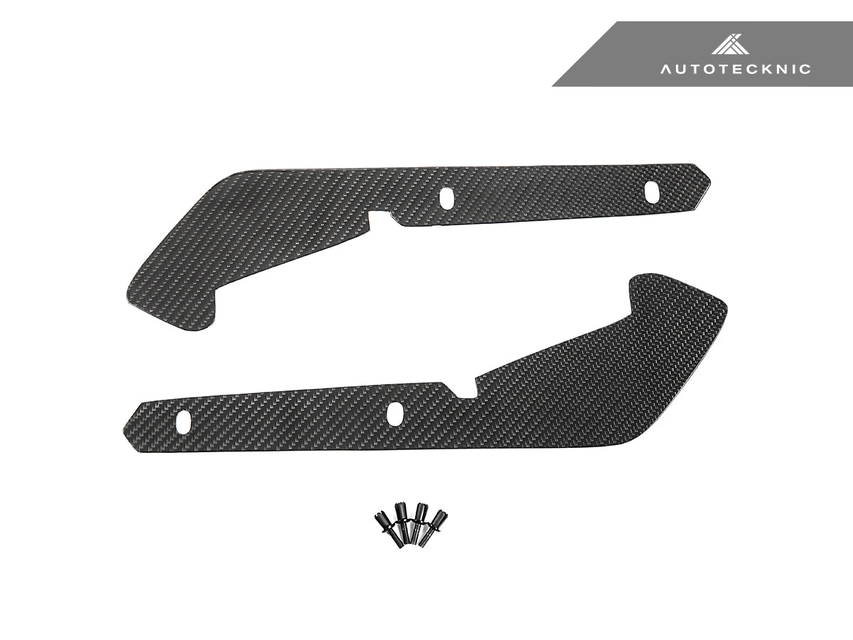 AutoTecknic Carbon Fiber Front Splash Guards - G87 M2 - Graveyard Performance