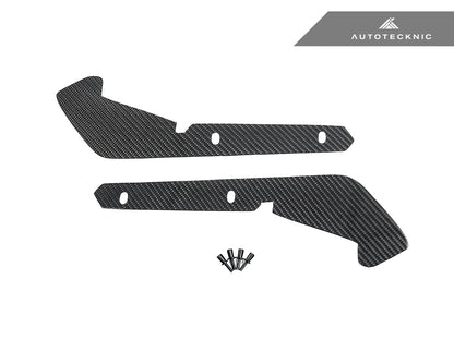 AutoTecknic Carbon Fiber Front Splash Guards - G87 M2 - Graveyard Performance