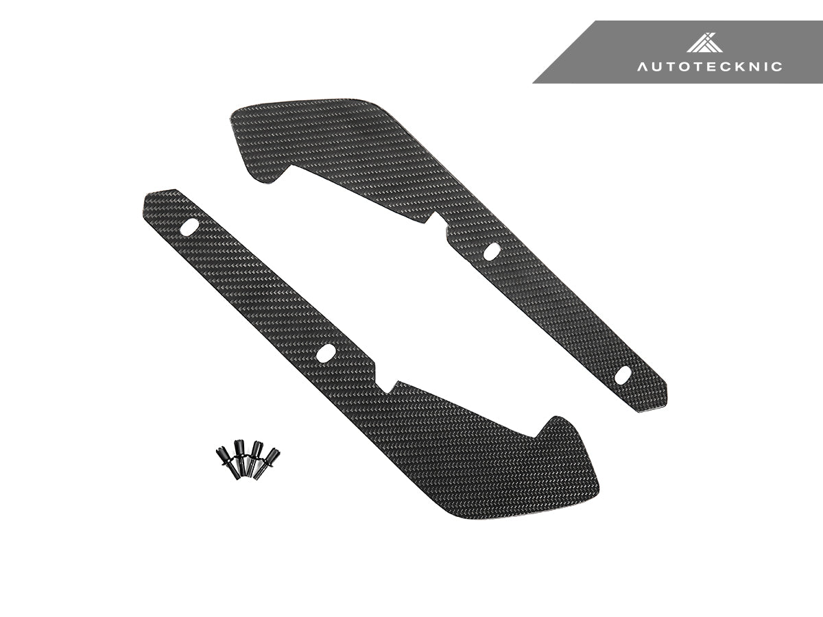 AutoTecknic Carbon Fiber Front Splash Guards - G87 M2 - Graveyard Performance
