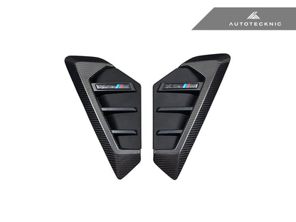 AutoTecknic Dry Carbon Side Vent Set - F95 X5M LCI - Graveyard Performance