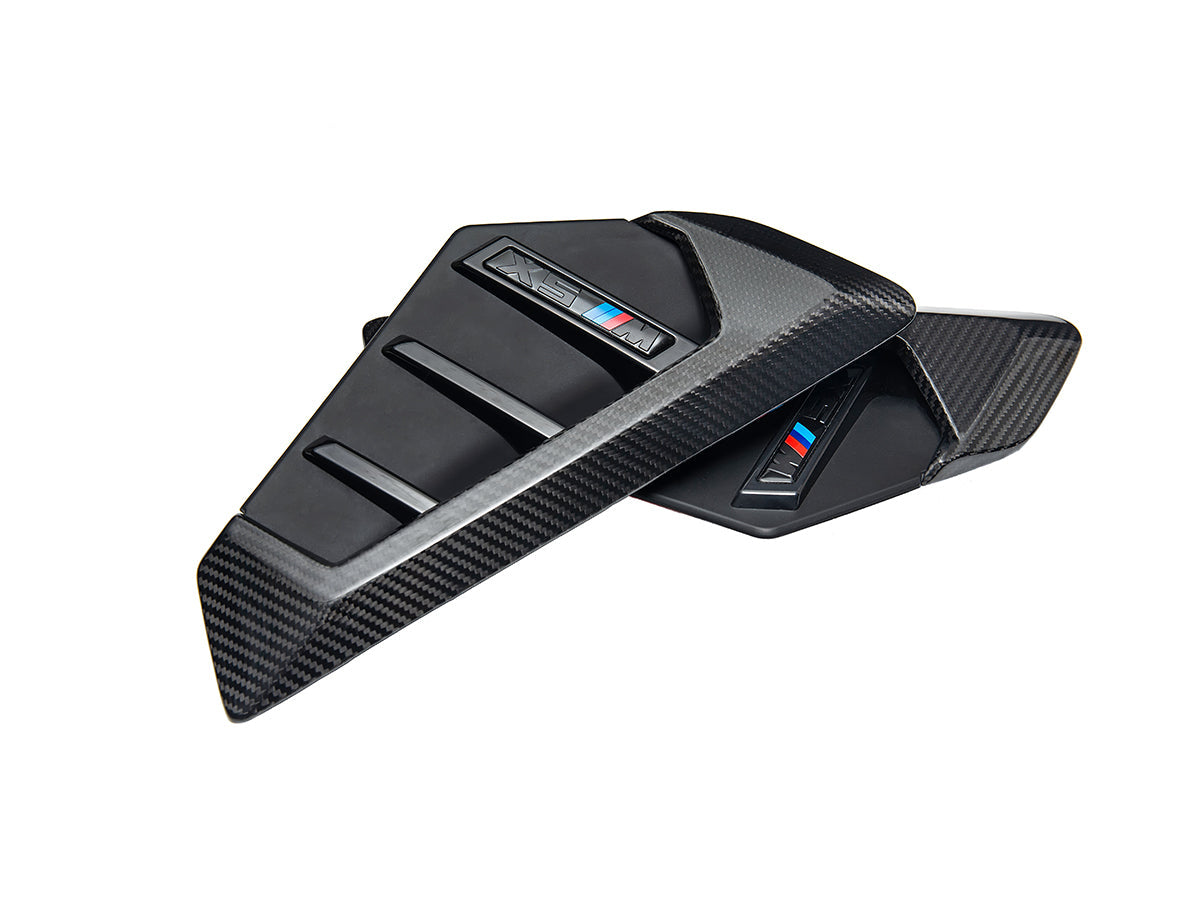 AutoTecknic Dry Carbon Side Vent Set - F95 X5M LCI