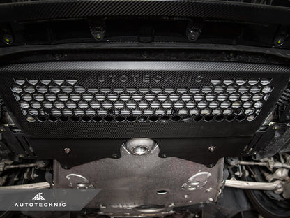 AutoTecknic Dry Carbon Oil Cooler Guard - G87 M2 | G80 M3 | G82/ G83 M4 - Graveyard Performance