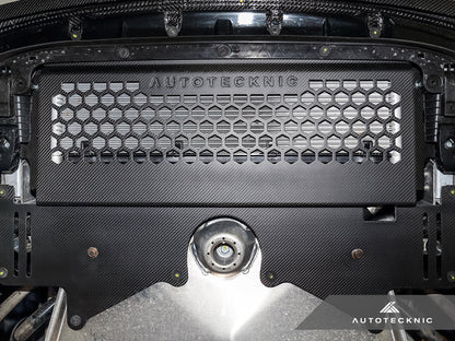 AutoTecknic Dry Carbon Oil Cooler Guard - G87 M2 | G80 M3 | G82/ G83 M4 - Graveyard Performance