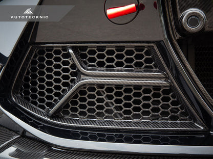 AutoTecknic Dry Carbon Corsa Front Bumper Lower Vent Set - G80 M3 | G82/ G83 M4 - Graveyard Performance