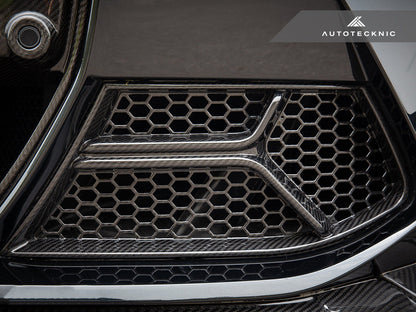 AutoTecknic Dry Carbon Corsa Front Bumper Lower Vent Set - G80 M3 | G82/ G83 M4 - Graveyard Performance