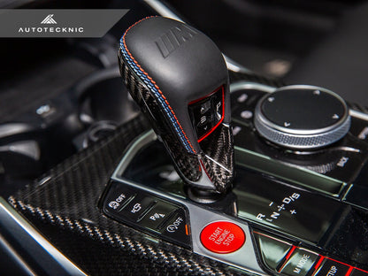 AutoTecknic Dry Carbon Gear Selector Cover - G87 M2 - Graveyard Performance
