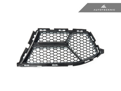 AutoTecknic Dry Carbon Corsa Front Bumper Lower Vent Set - G80 M3 | G82/ G83 M4 - Graveyard Performance