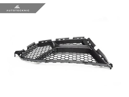 AutoTecknic Dry Carbon Corsa Front Bumper Lower Vent Set - G80 M3 | G82/ G83 M4 - Graveyard Performance