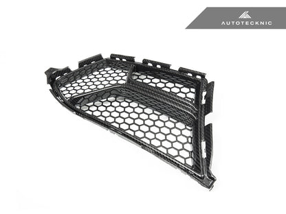 AutoTecknic Dry Carbon Corsa Front Bumper Lower Vent Set - G80 M3 | G82/ G83 M4 - Graveyard Performance