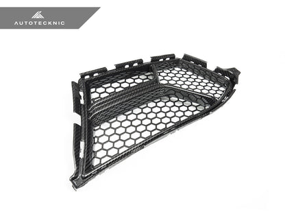 AutoTecknic Dry Carbon Corsa Front Bumper Lower Vent Set - G80 M3 | G82/ G83 M4 - Graveyard Performance
