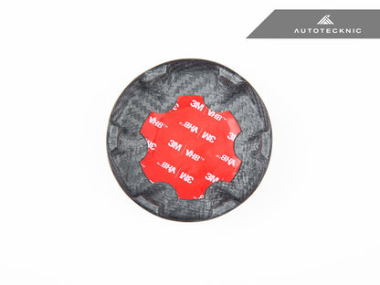 AutoTecknic Dry Carbon Coolant Expansion Tank Cap Cover - Graveyard Performance