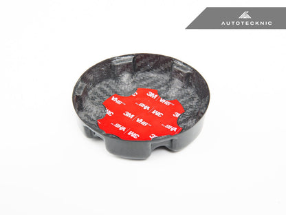 AutoTecknic Dry Carbon Coolant Expansion Tank Cap Cover - Graveyard Performance