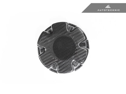AutoTecknic Dry Carbon Coolant Expansion Tank Cap Cover - Graveyard Performance