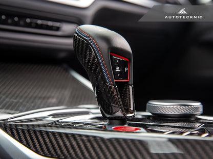 AutoTecknic Dry Carbon Gear Selector Cover - G87 M2 - Graveyard Performance