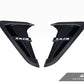 AutoTecknic Dry Carbon Gloss Black Fender Trim Set - F97 X3M | F98 X4M