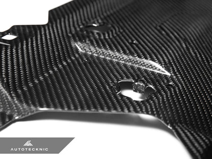 AutoTecknic Dry Carbon Fiber Cooling Shroud - G01 X3 | G02 X4 - Graveyard Performance