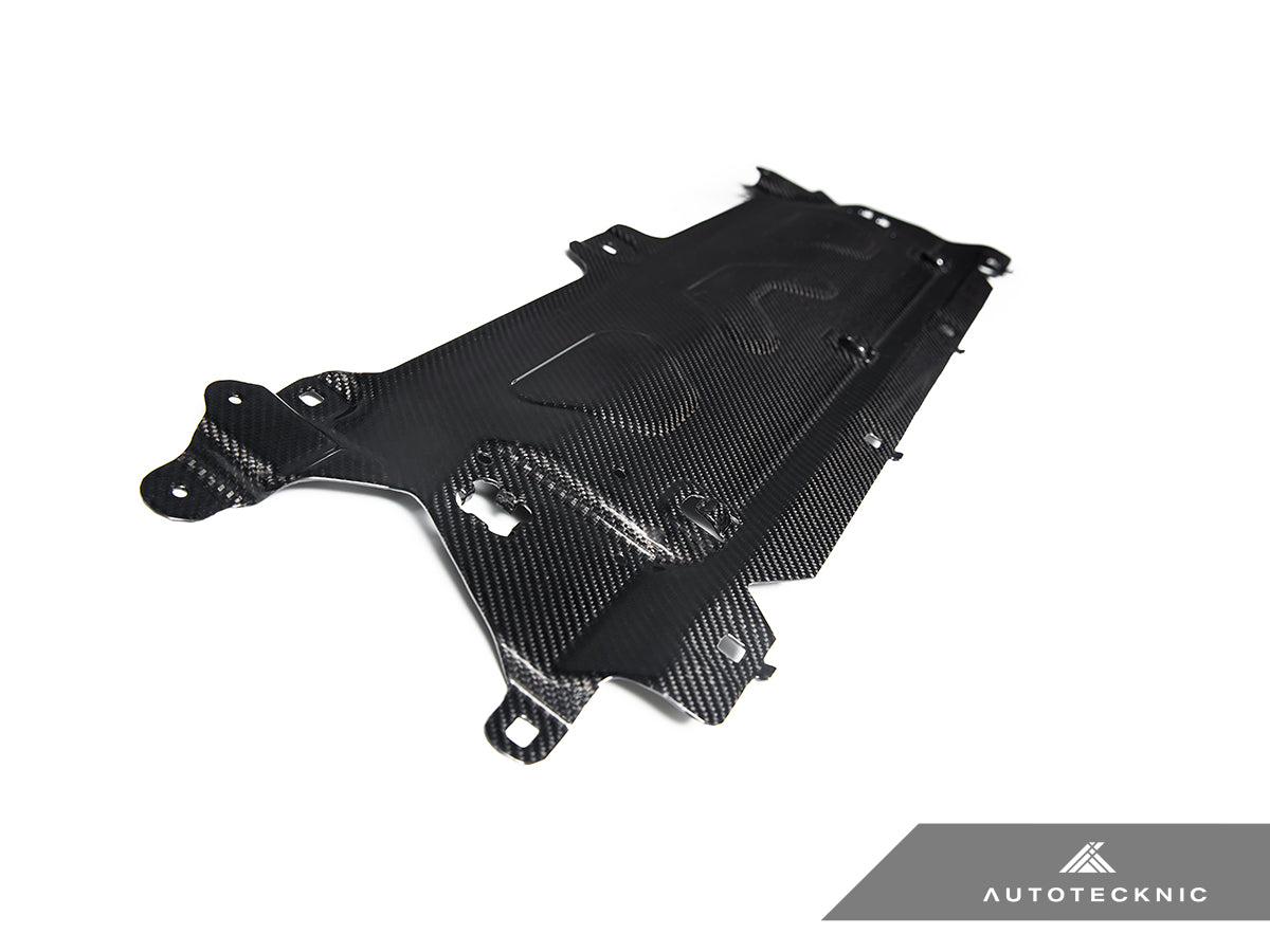AutoTecknic Dry Carbon Fiber Cooling Shroud - F97 X3M | F98 X4M - Graveyard Performance