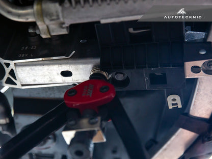 AutoTecknic Dry Carbon Oil Cooler Guard - G87 M2 | G80 M3 | G82/ G83 M4 - Graveyard Performance