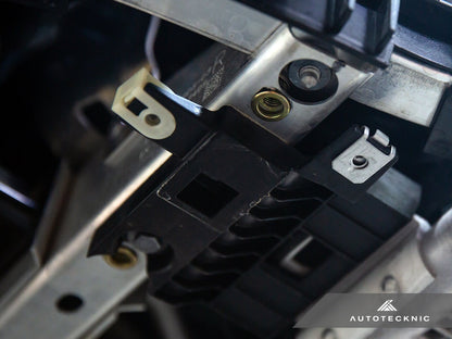AutoTecknic Dry Carbon Oil Cooler Guard - G87 M2 | G80 M3 | G82/ G83 M4 - Graveyard Performance