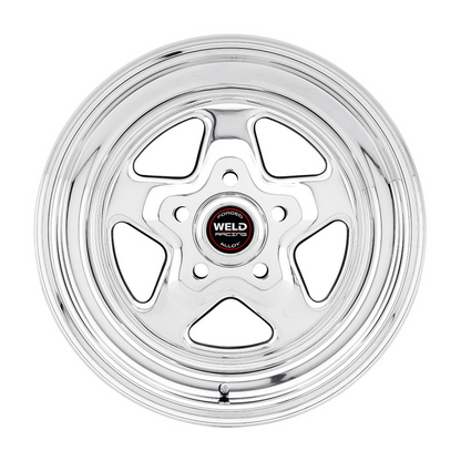 Weld ProStar 15x14 / 5x4.5 BP / 6.5in. BS Polished Wheel - Non-Beadlock - Graveyard Performance