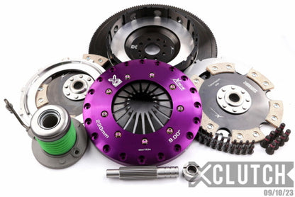 XClutch 11-14 Ford Mustang GT 5.0L 9in Twin Solid Ceramic Clutch Kit - Graveyard Performance