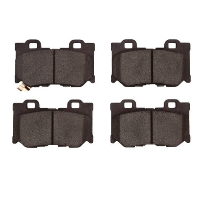 R1 08-26 Nissan 370Z Rear Semi Met Brake Pads