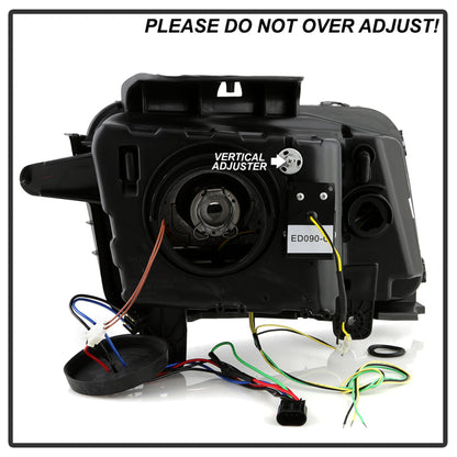 Spyder 10-13 Chevy Camaro Halogen Model Only - Black (PRO-YD-CCAM2010SI-SEQ-BK)