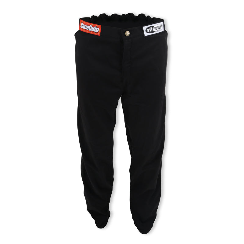 RaceQuip Black SFI-1 1-L Pants 3XL - Graveyard Performance