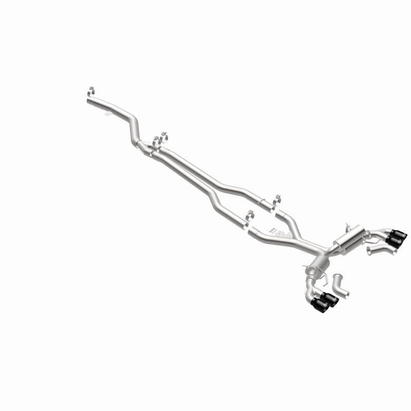 MagnaFlow BMW SPEQ Series Cat-Back Exhaust System Black Chrome - Graveyard Performance