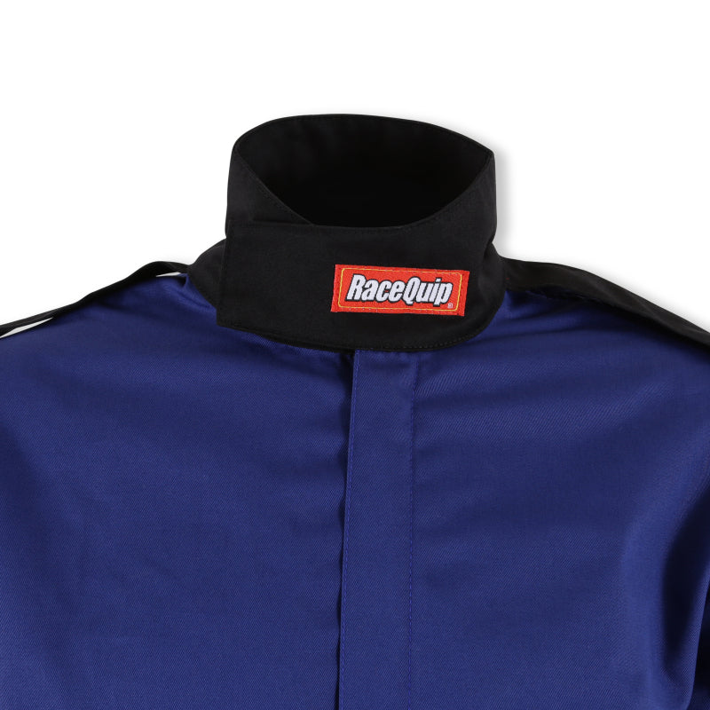 RaceQuip Blue SFI-1 1-L Jacket - XL - Graveyard Performance