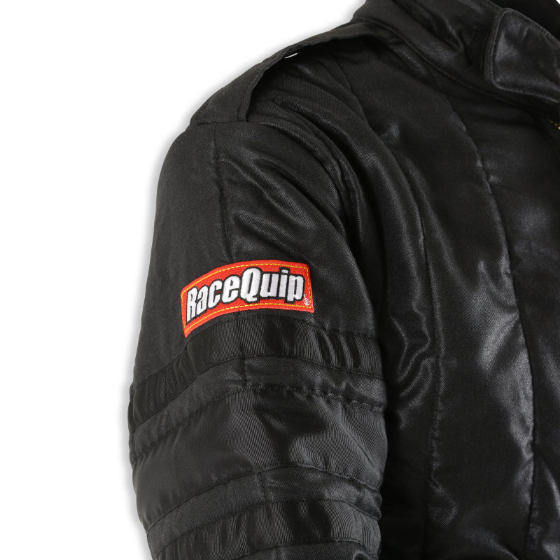 RaceQuip SFI-20 Jacket Black Medium - Graveyard Performance