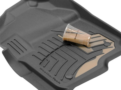 WeatherTech 15-26 Ford F-150 Super Crew Front and Rear Floorlner HP - Black
