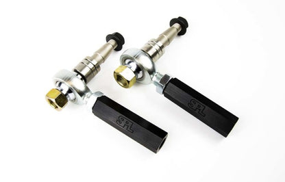 SPL Parts 03-08 Nissan 350Z V5 Front Outer Tie Rod Ends (Bumpsteer Adjustable) - Graveyard Performance