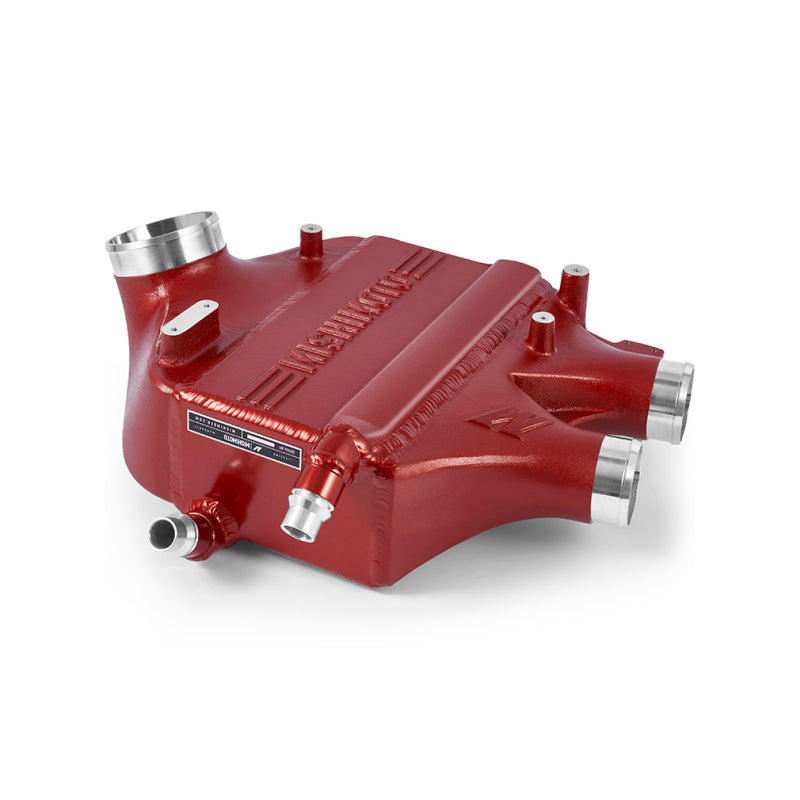 Mishimoto 15-20 BMW F8X M3/M4 Performance Air-to-Water Intercooler Power Pack - Sakhir Orange - Graveyard Performance