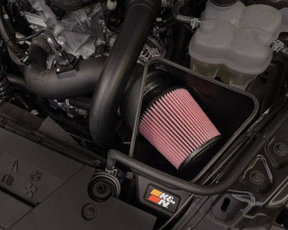 K&N 2024 Ford Mustang Ecoboost L4-2.3L F/L Turbo AirCharger - Cold Air Intake System - Graveyard Performance