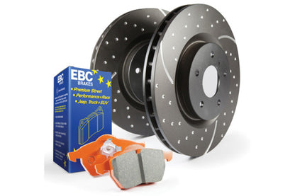 EBC S8 Brake Pad and Rotor Kit - Graveyard Performance