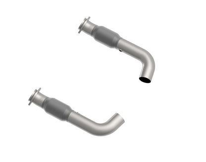 Kooks 2015-2017 Mustang GT 3in High Flow Cat Conn. Pipes (1151H420) - Graveyard Performance