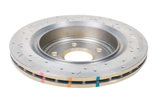 DBA 05-12 Corvette C6 w/Z51 pkg Rear Drilled & Slotted 4000 Series Rotor - Graveyard Performance