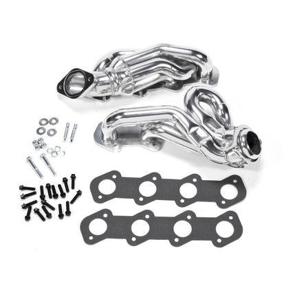 BBK 96-04 Mustang GT Shorty Tuned Length Exhaust Headers - 1-5/8 Silver Ceramic - Graveyard Performance