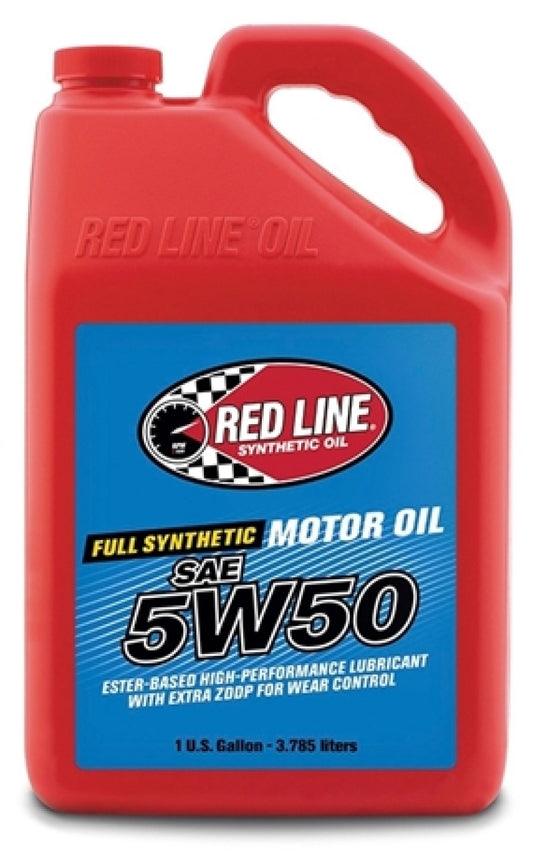 Red Line 5W50 Motor Oil - Gallon