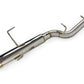 ISR Performance Series II - EP Single Tip Blast Pipe Exhaust Non Resonated- 95-98 Nissan 240sx (S14)