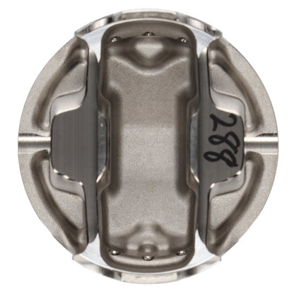 Wiseco Acura 4v DOME +5cc STRUTTED 82.0MM Piston Shelf Stock Kit - Graveyard Performance