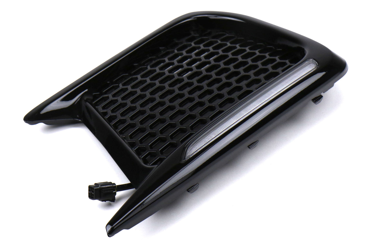 OLM Facelift JDM Style DRL / Sequential Turn Signal Bezel (No Fog Hole) - 18+ WRX* / STI - Graveyard Performance