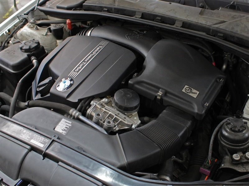 aFe MagnumFORCE Intake System Cover, Black, 11-13 BMW 335i/xi E9x 3.0L N55 (t) - Graveyard Performance