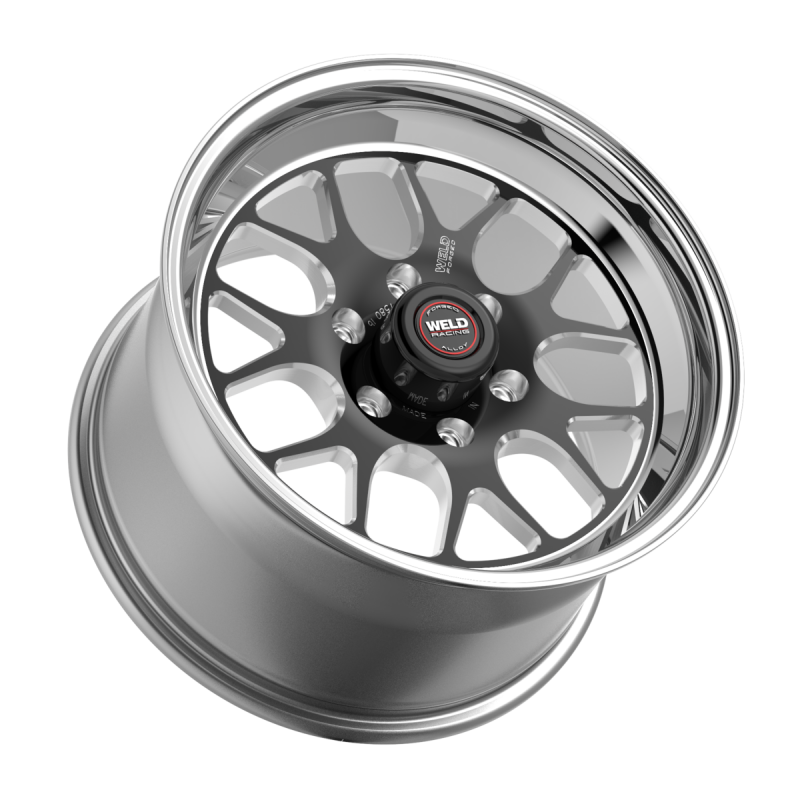 Weld S77 HD 17x9.0 / 6x139.7 BP / 5.7in. BS Black Wheel (Low Pad) - Non-Beadlock - Graveyard Performance