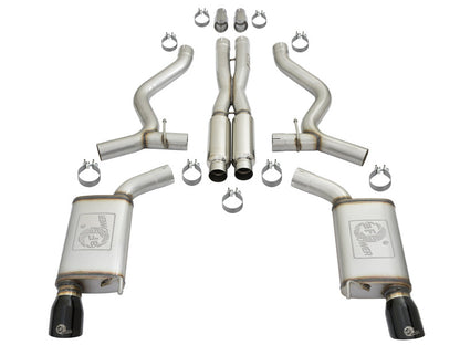 aFe 11-21 Dodge Durango V6-3.6L / V8-5.7L MACH Force-Xp 304 SS Cat-Back Exhaust System w/ Black Tip - Graveyard Performance
