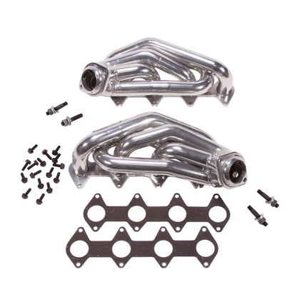 BBK 05-10 Mustang 4.6 GT Shorty Tuned Length Exhaust Headers - 1-5/8 Silver Ceramic - Graveyard Performance