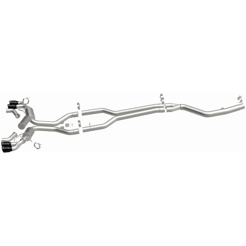 MagnaFlow BMW SPEQ Series Cat-Back Exhaust System Black Chrome - Graveyard Performance